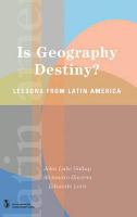 Is Geography Destiny? : Lessons from Latin America.