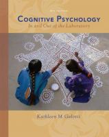 Cognitive psychology in and out of the laboratory /