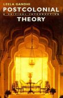 Postcolonial theory : a critical introduction /