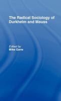 Radical Sociology of Durkheim and Mauss.