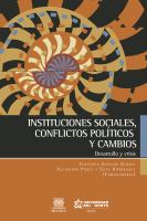 Instituciones sociales, conflictos politicos y cambios : desarrollo y crisis /