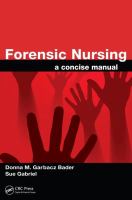 Forensic nursing a concise manual /