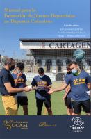 Manual para la Formación de Jóvenes Deportistas en Deportes Colectivos