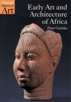 Early art and architecture of Africa /