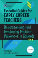 Essential Guides for Early Career Teachers.