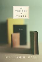 A temple of texts : essays /
