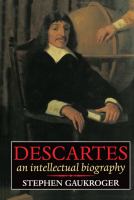 Descartes an intellectual biography /