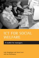 ICT for social welfare : a toolkit for managers /