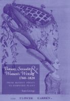 Botany, sexuality and women's writing, 1760-1830 : From modest shoot to forward plant /