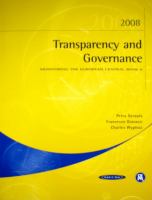 Transparency and governance /