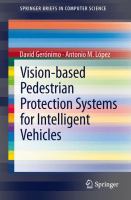 Vision-based pedestrian protection systems for intelligent vehicles