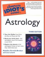 The complete idiot's guide to astrology