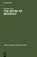 The metre of Beowulf a constraint-based approach /