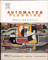 Automated planning theory and practice /