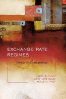 Exchange rate regimes : choices and consequences /