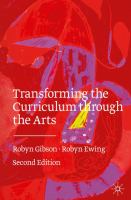 Transforming the Curriculum Through the Arts