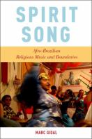 Spirit song : Afro-Brazilian religious music and boundaries /