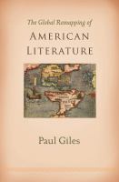 The Global Remapping of American Literature.