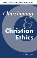 Churchgoing and Christian ethics /