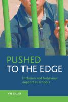 Pushed to the edge : inclusion and behaviour support in schools /