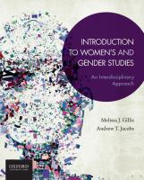 Introduction to women's and gender studies : an interdisciplinary approach /