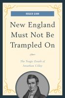 New England must not be trampled on the tragic death of Jonathan Cilley /