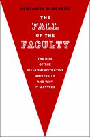 The Fall of the Faculty.