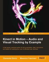 Kinect in Motion – Audio and Visual Tracking by Example.