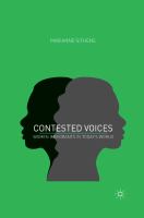 Contested Voices : Women Immigrants in Today's World.