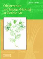 Observation and image-making in Gothic art /