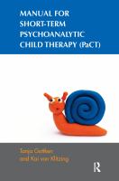 Manual for short-term psychoanalytic child therapy (PaCT)