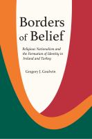 Borders of belief : religious nationalism and the formation of identity in Ireland and Turkey /