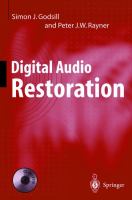 Digital audio restoration : a statistical model based approach /