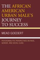 The African American urban male's journey to success psychoanalytic perspectives on race, gender and social class /