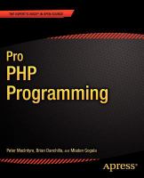 Pro PHP Programming