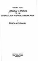 Historia y crítica de la literatura hispanoamericana /