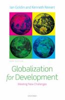 Globalization for development : meeting new challenges /