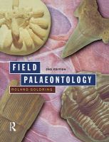 Field Palaeontology.