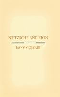 Nietzsche and Zion /