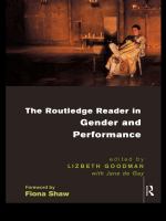 The Routledge Reader in Gender and Performance.