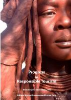 Progress in Responsible Tourism Vol 2 (1) : Volume 2, Issue 1.