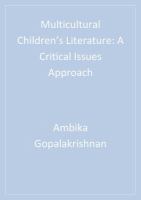 Multicultural children's literature a critical issues approach /