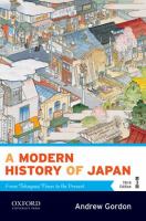 A modern history of Japan : from Tokugawa times to the present /