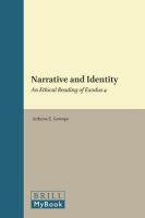 Narrative and identity an ethical reading of Exodus 4 /