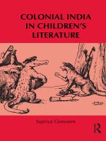 Colonial India in children's literature