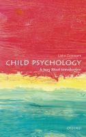 Child psychology : a very short introduction /