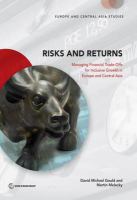 Risks and returns managing financial trade-offs for inclusive growth in Europe and Central Asia /