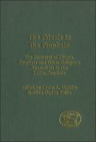 The Priests in the Prophets : The Portrayal of Priests, Prophets, and Other Religious Specialists in the Latter Prophets.