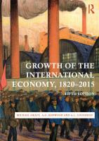 Growth of the international economy, 1820-2015