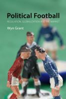 Political football regulation, globalization, and the market /